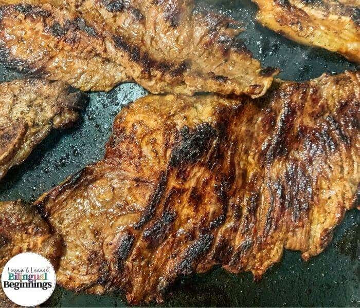 Homemade carne asada marinade
