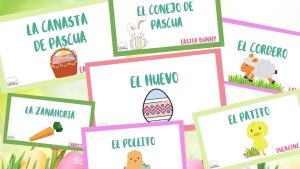 Free Easter Printable Activities in Spanish
