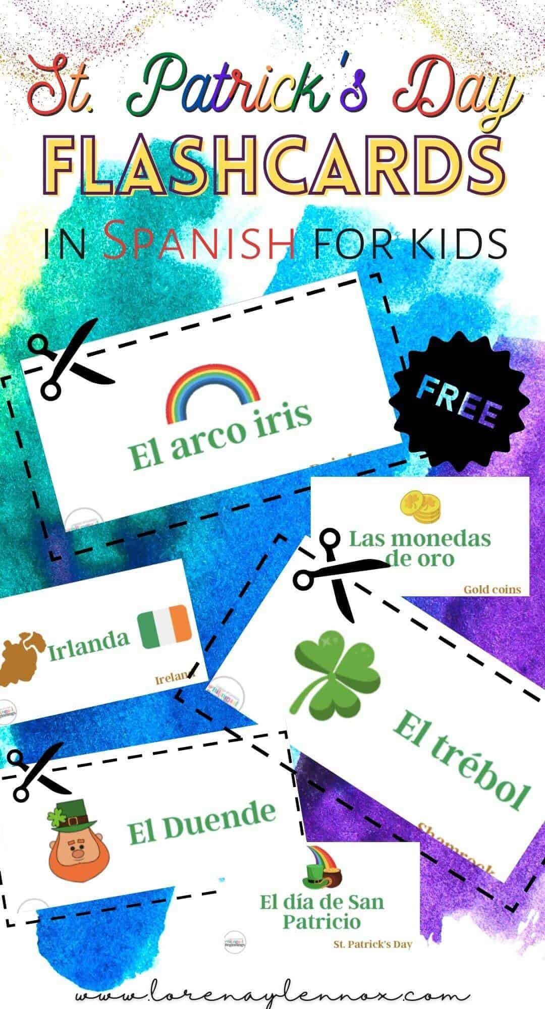 St. Patrick's Day printables in Spanish