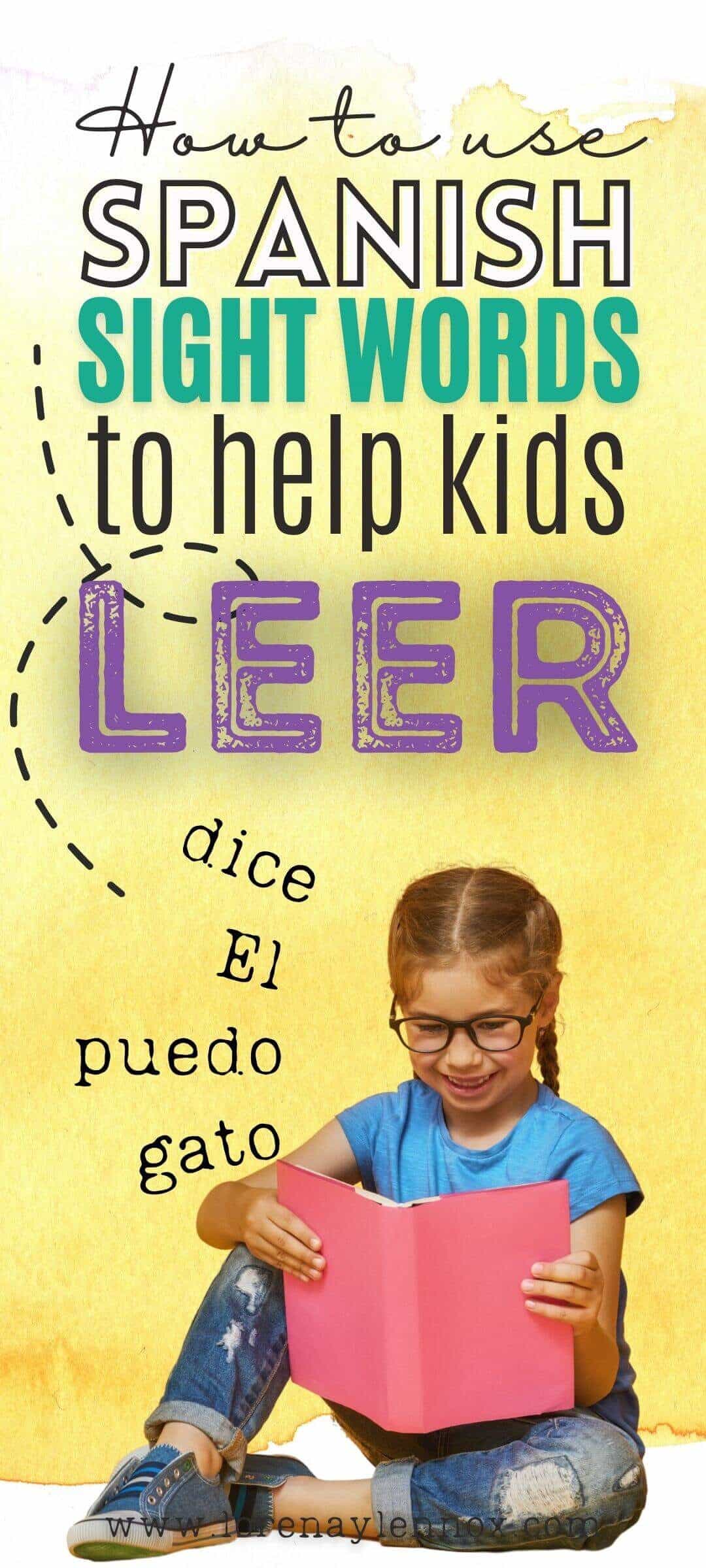 High Frequency Words in Spanish