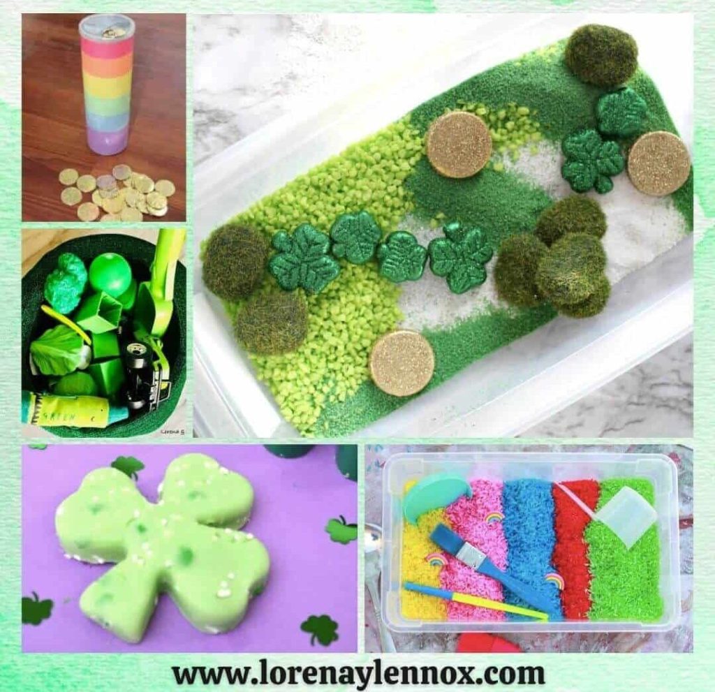 St. Patrick's Day Sensory Activities for Toddlers