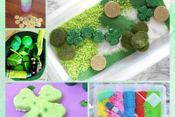St. Patrick's Day Sensory Activities for Toddlers