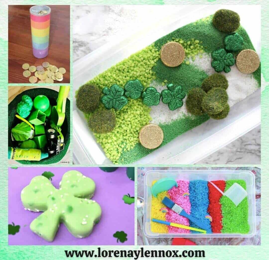 St. Patrick's Day Sensory Activities for Toddlers
