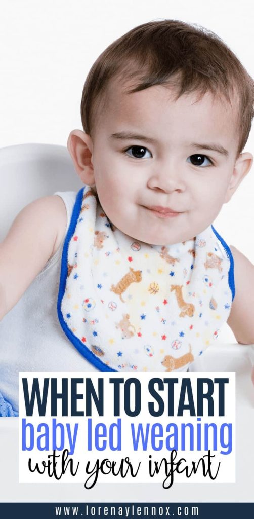 In this post I will go into when to start baby led weaning with you baby and signs that your baby is ready to start baby led weaning.