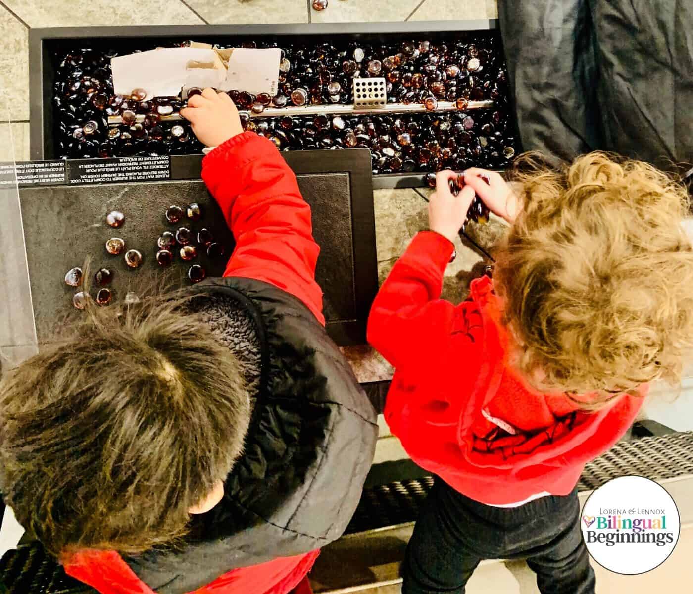 The Best Open-Ended Toys for Bilingual Toddlers and Preschoolers #toddlergiftguide #preschoolgiftguide #openendedtoys #thebesttoddlertoys #thebestpreschoolertoys #educationaltoddlertoys #educationalpreschooltoys #montessoritoys #loospartsplay #playbasededucation #bilingualkids #toysforbilingualkids