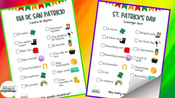 St. Patrick's Day Scavenger Hunt