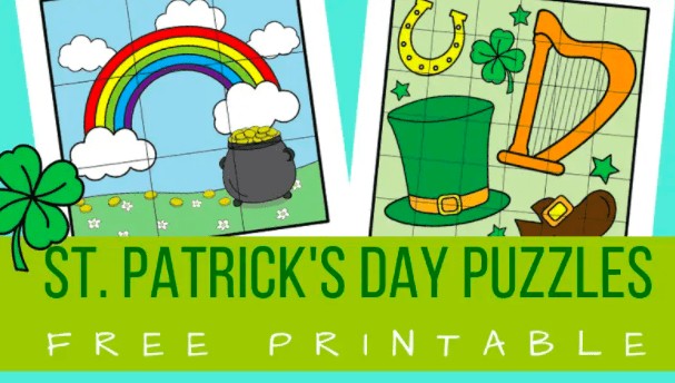 21. St. Patrick’s Day Puzzles - with Planes and Balloons“Here is a quick and fun St. Patrick’s Day activity for preschoolers and kindergarteners – two sets of cut and paste St. Patrick’s Day puzzles.”