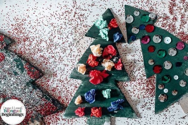 Easy Christmas Tree Craft for Preschoolers