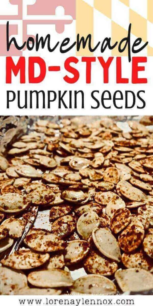 Homemade Roasted Maryland Style Pumpkin Seeds