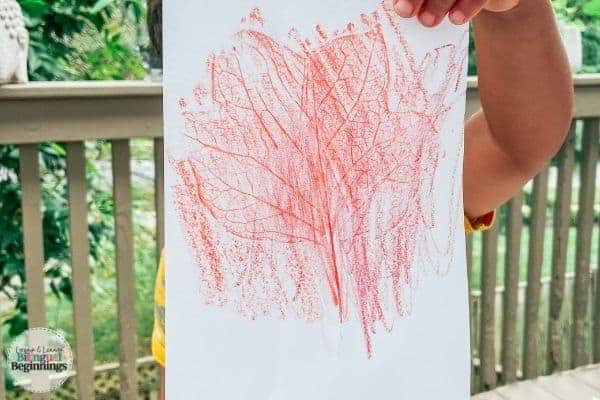 Fine Motor Leaf Activity for Preschoolers
