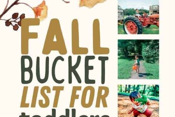 Fall Bucket List for Toddlers
