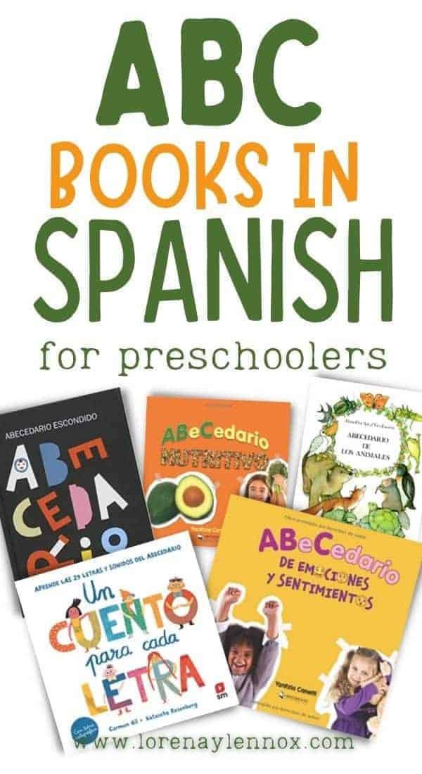 you can find a wide selection of children's picture books to learn Spanish alphabet with your preschooler today.