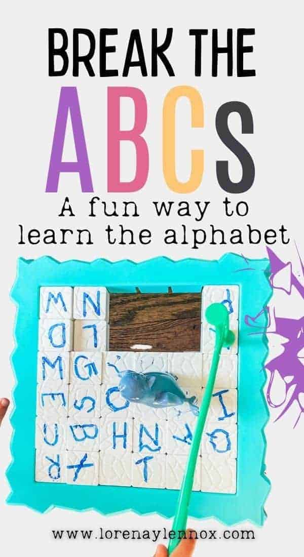 Break The Ice Letter Smash: A Creative Way To Learn The ABCs