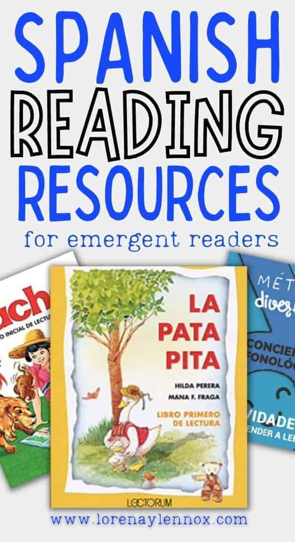 In this post you can find a variety of Spanish reading resources for emergent readers such as ABC books, reading workbooks, YouTube videos and Early Readers in Spanish!