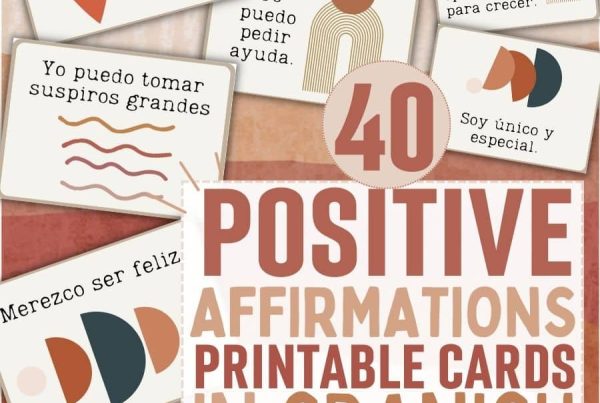 Unlock a world of positivity with our collection of 40 Printable Positive Affirmations in Spanish. Elevate your mindset, foster self-empowerment, and inspire a sense of optimism with these affirmations designed to resonate en español. Perfect for daily motivation and self-reflection, explore the transformative power of positive thinking in Spanish.