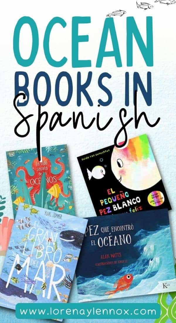 Ocean Animal Books in Spanish for Kids