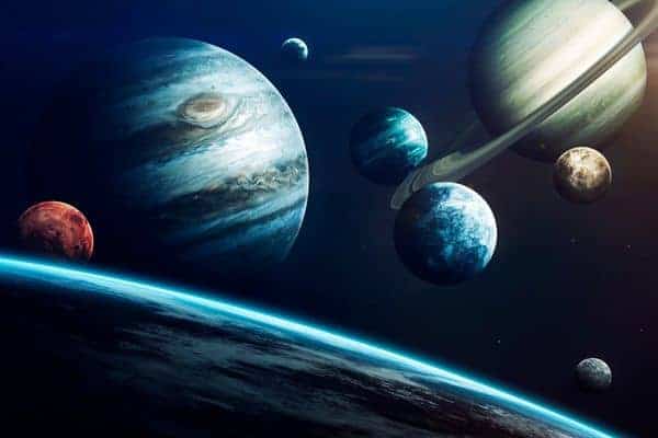 The planets in Spanish