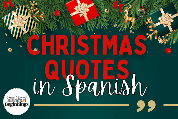 50+ Christmas Quotes in Spanish