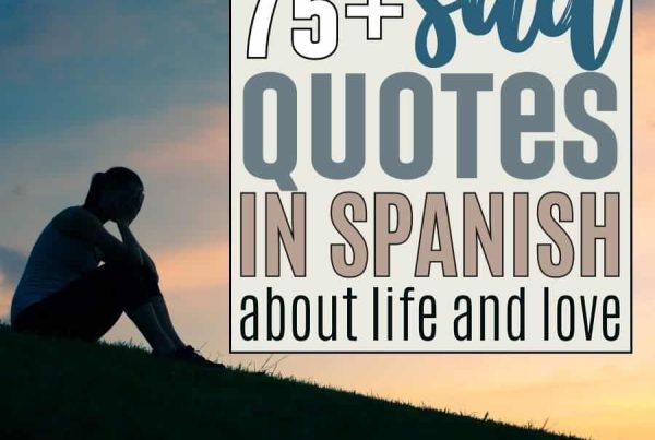 Today I want to share a list of 75+ sad quotes in Spanish and their English translation. These quotes serve as powerful expressions of deep emotions and reflections on sadness in various aspects of life.