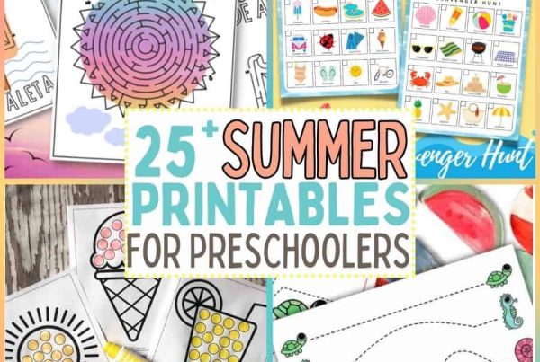 23+ Summer Worksheet Preschool Activities