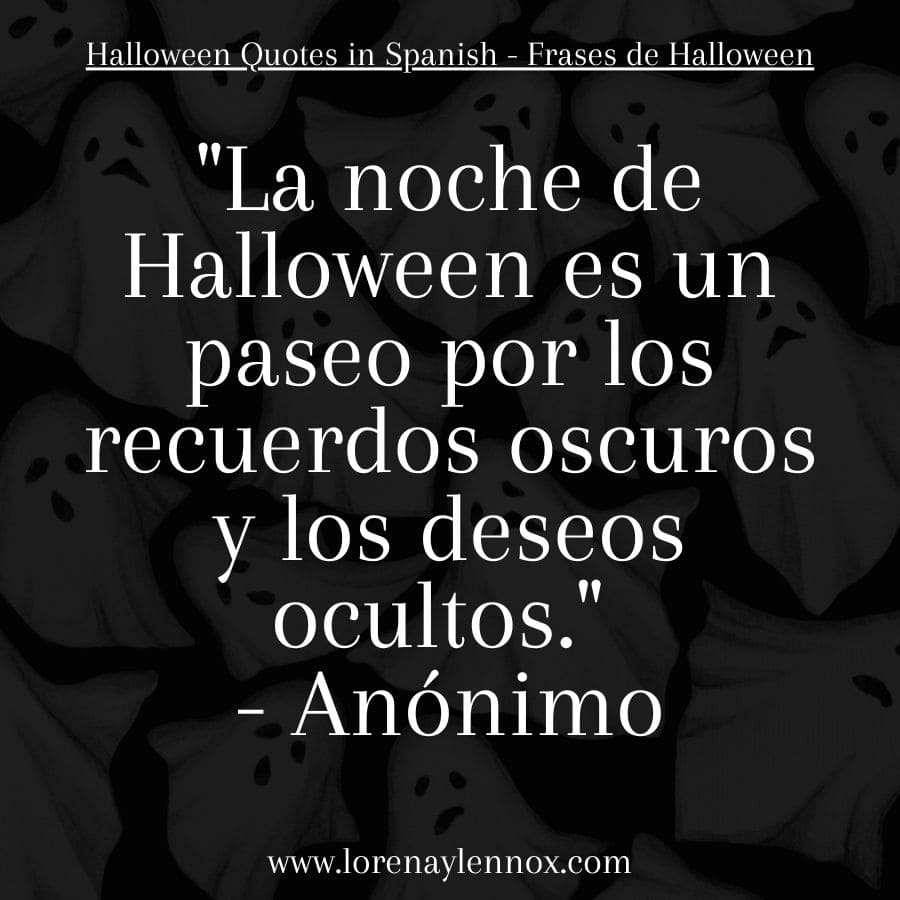 Halloween Quotes in Spanish
