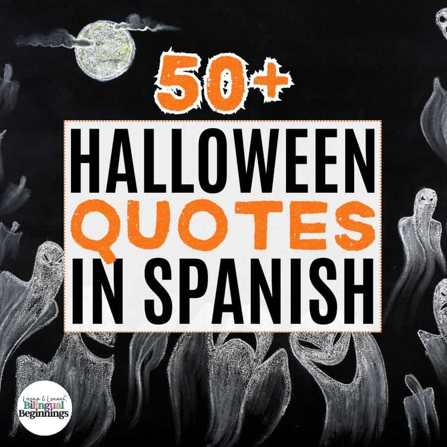 "Dive into the captivating allure of Halloween with our curated collection of 50+ Spanish Halloween quotes. From spine-tingling to whimsical, explore a linguistic and cultural journey that adds an enchanting twist to your holiday season. Discover the magic of Halloween through the beauty of the Spanish language. 🎃🕷️👻 #SpanishHalloweenQuotes #BilingualCelebration #HalloweenMagic"