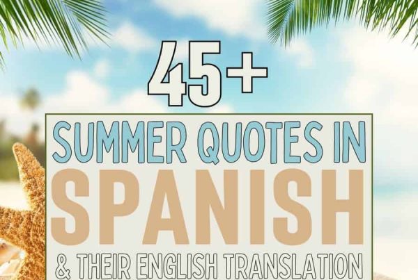 Dive into the warmth and vibrancy of summer with our collection of 45+ captivating quotes in Spanish! From the tranquil embrace of sandy shores to the invigorating rush of ocean waves, these words paint a vivid picture of the season's essence. Whether you're seeking inspiration for lazy beach days or adventurous escapades under the sun, let these quotes transport you to a world of endless possibilities and joyful moments