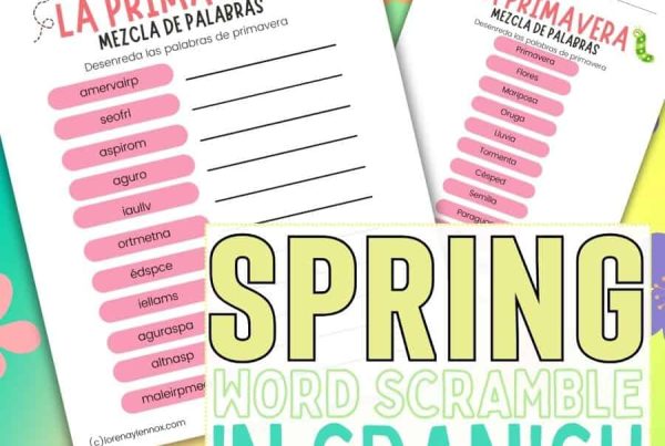 Transform your springtime into an exciting linguistic adventure with our Spring Word Scramble in Spanish printable! Delight in the challenge of unscrambling words while immersing yourself in the beauty of the Spanish language. Whether you're a beginner or fluent speaker, this activity promises hours of enjoyment and educational value. Perfect for individuals looking to expand their Spanish vocabulary or families seeking a fun and educational activity to enjoy together. Download and print your copy today to add a dash of linguistic springtime magic to your home!