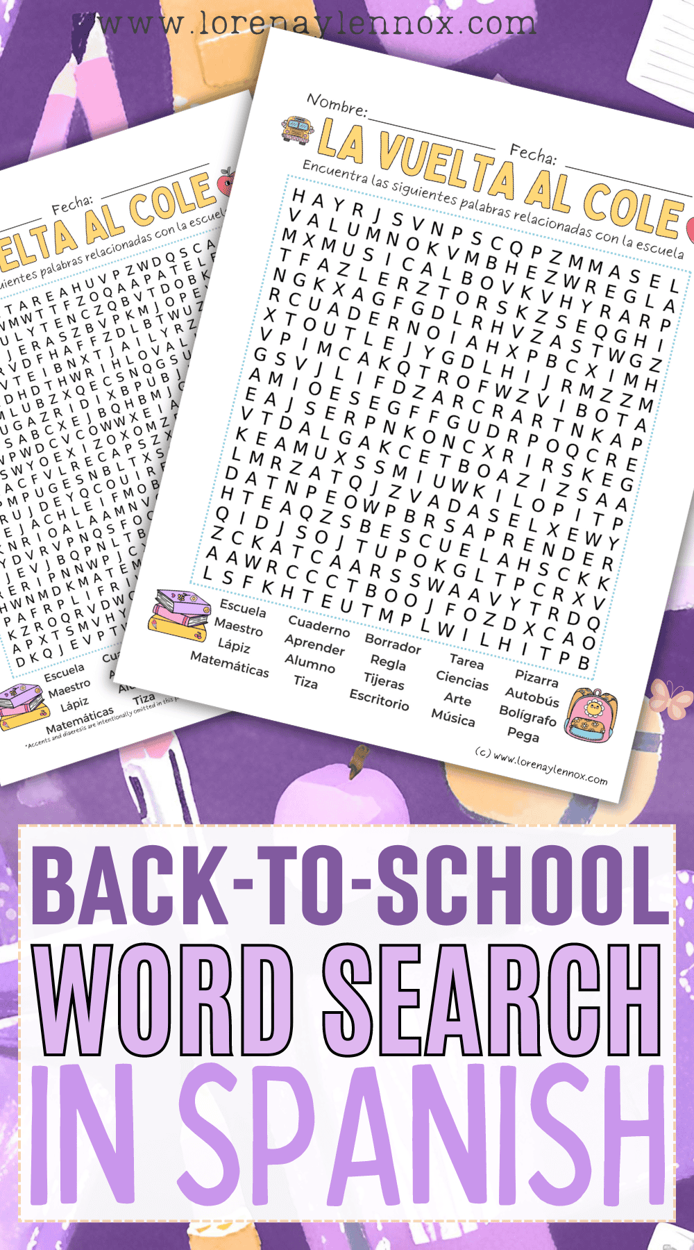 Make the start of the school year exciting with our free Spanish word search printable! Ideal for students and educators, this word search features school-themed vocabulary and comes in two levels of difficulty. Head over to our Free Spanish Printable Library to grab your copy and keep learning fun!